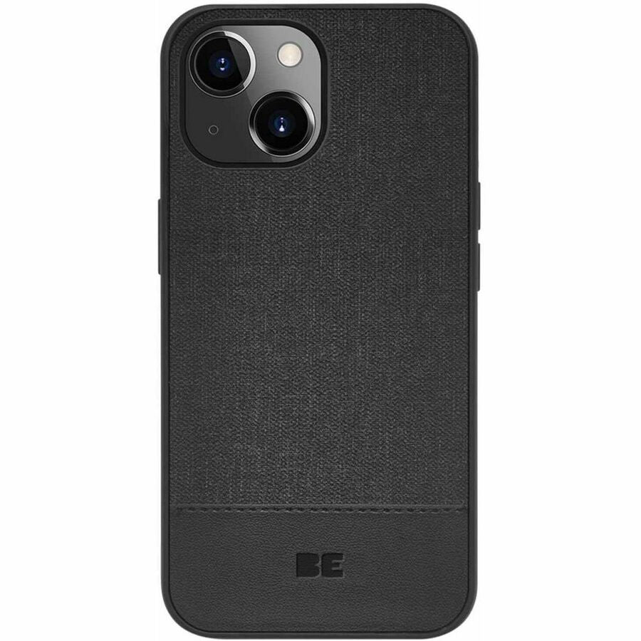 Blu Element Carrying Case (Folio) Apple iPhone 16e, iPhone 15, iPhone 14, iPhone 13 Smartphone - Black - BE2I1FIPWMSIP15