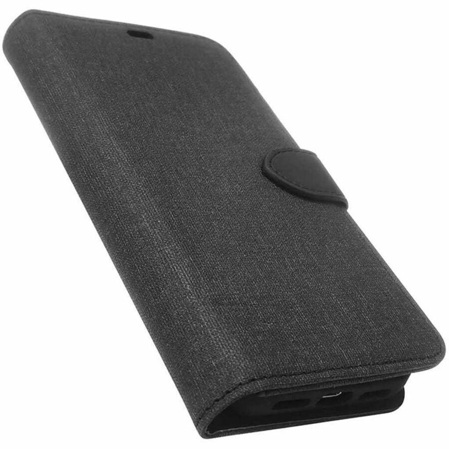 Blu Element Carrying Case (Folio) Apple iPhone 16e, iPhone 15, iPhone 14, iPhone 13 Smartphone - Black - BE2I1FIPWMSIP15