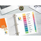 Avery Ready Index&reg; Table of Contents Dividers 10 Tabs, for Laser and Inkjet Printers - 11135