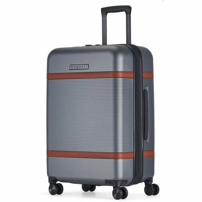 bugatti WELLINGTON Travel/Luggage Case (Check-in) Travel - Silver