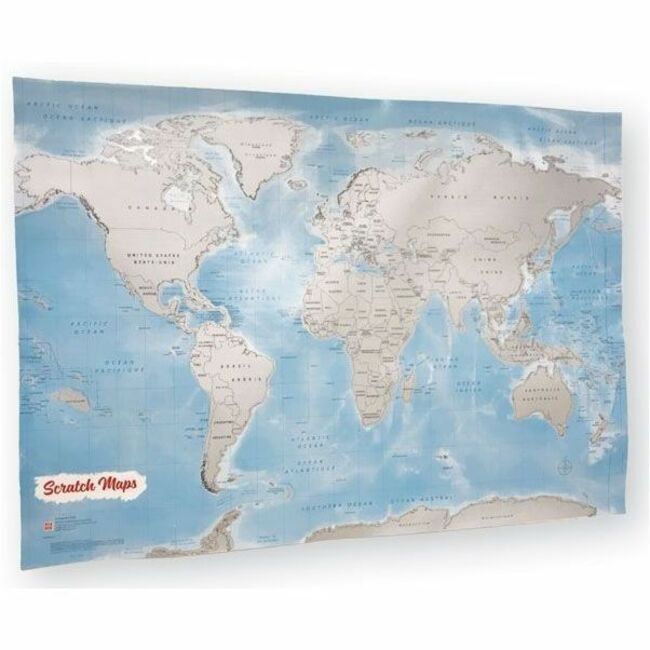 MapArt World Scratch Wall Map - 20669