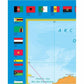 MapArt World Laminated Wall Map - 1225 - 1225