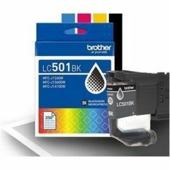 Brother Original Standard Yield Inkjet Ink Cartridge - Black - 1 Each - LC501BKS