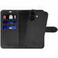 Blu Element Carrying Case (Folio) Apple iPhone 16 Plus Smartphone - Black - BEF2NMG116B2