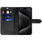 Blu Element Carrying Case (Folio) Apple iPhone 16 Plus Smartphone - Black - BEF2NMG116B2