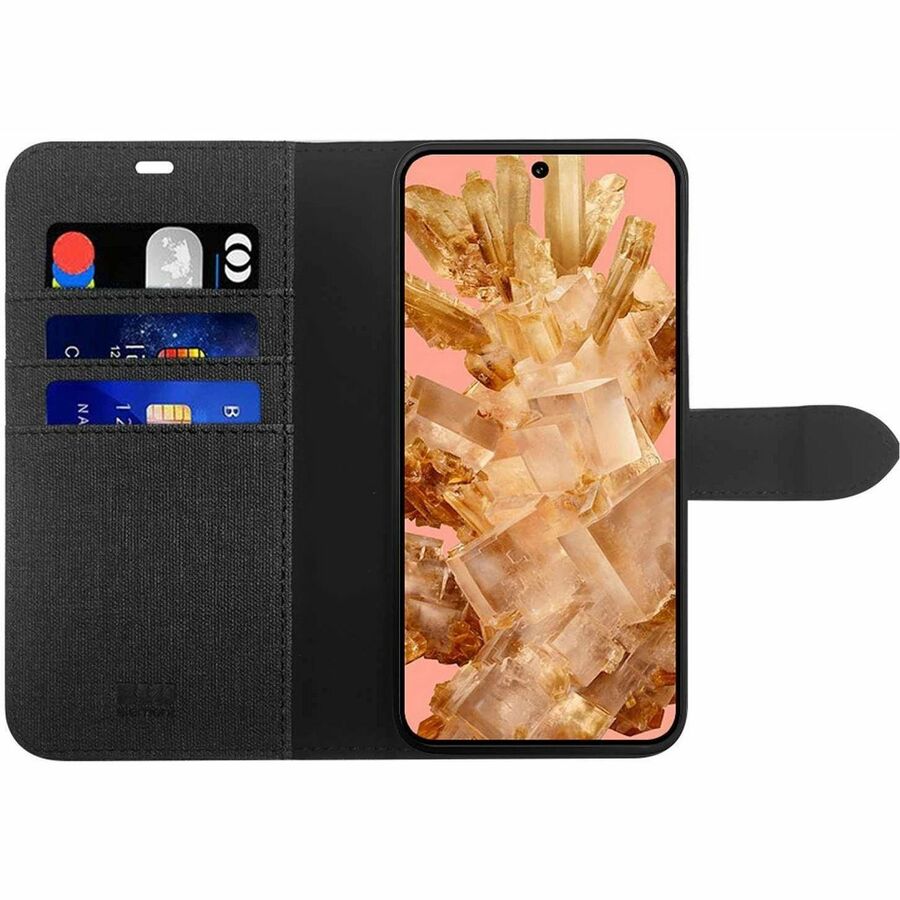 Blu Element Carrying Case (Folio) Google Pixel 9, Pixel 9 Pro Smartphone - Black - BE21FPGP9