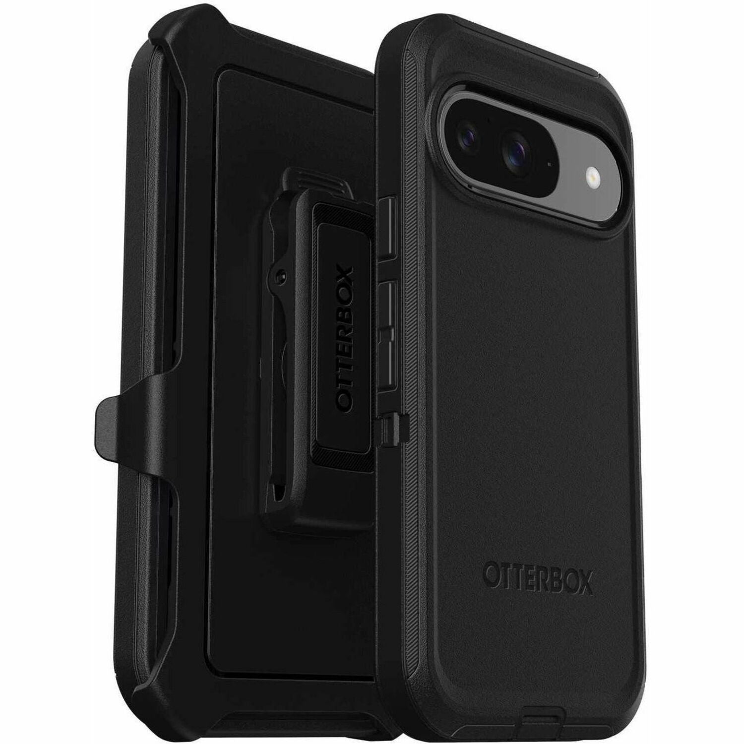 Cesium Rugged Carrying Case (Holster) Google Pixel 9 Pro, Pixel 9 Smartphone - Black