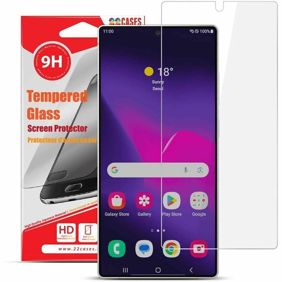 Cesium Tempered Glass Screen Protector for Samsung Galaxy S25 Ultra Transparent - 118-2870