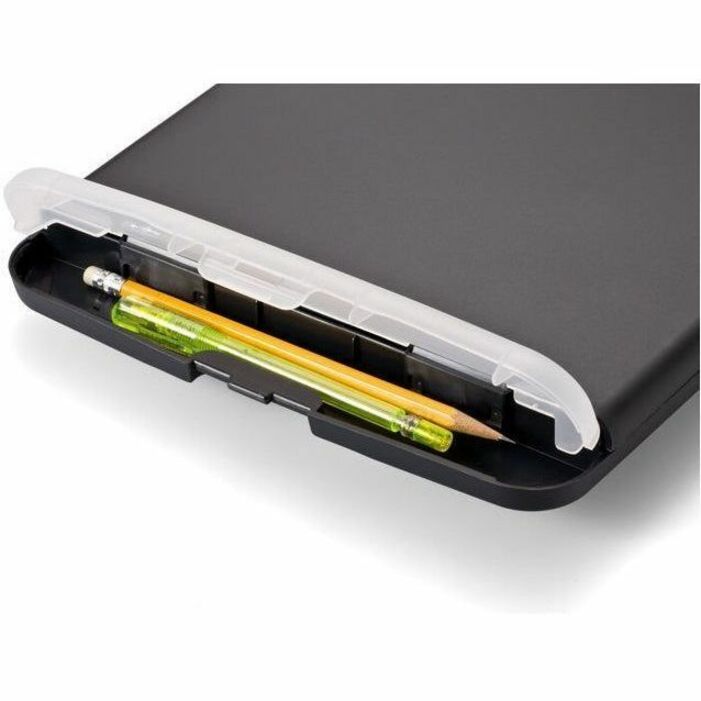 Officemate Slim Black Clipboard Storage Box - 83303