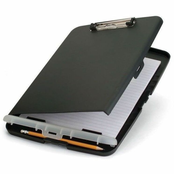 Officemate Slim Black Clipboard Storage Box - 83303