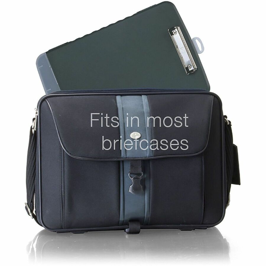 Officemate Slim Black Clipboard Storage Box - 83303