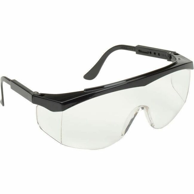 First Aid Central Safety Glasses (Black Frame)
