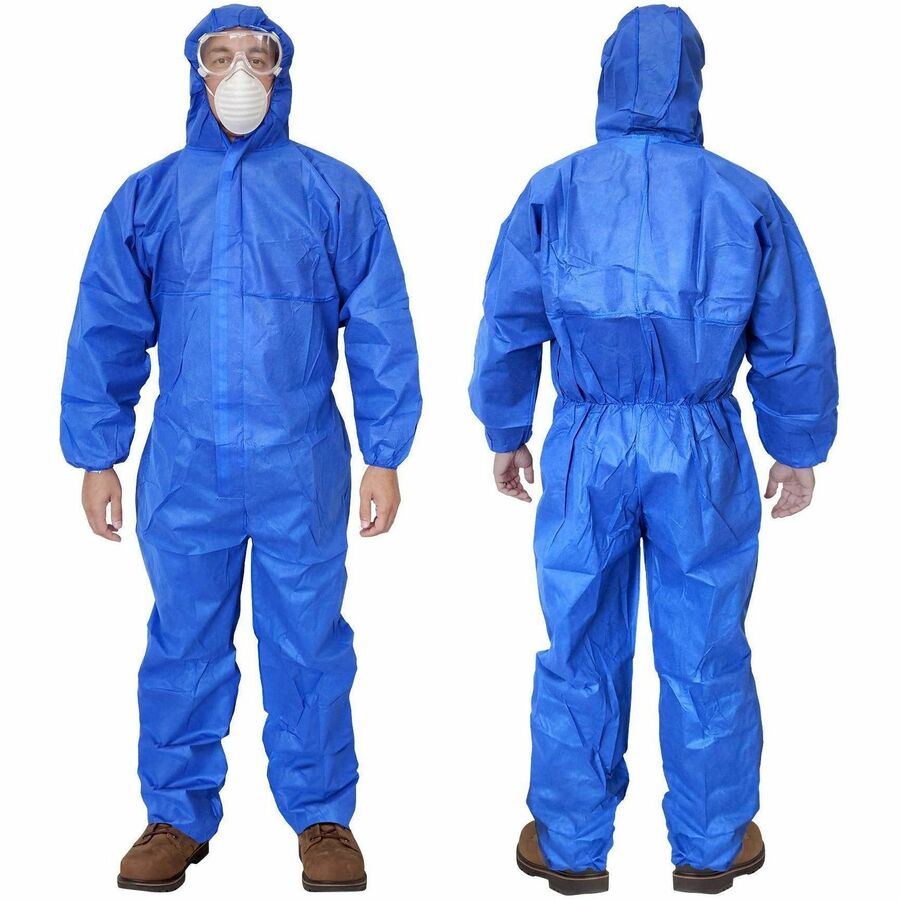 First Aid Central Disposable Hooded Coverall (XL) - DHC-B
