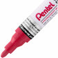 Pentel Paint Marker, Medium Point, Bullet Tip, Red Ink - MMP10-B
