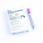 Pentel Paint Marker, Medium Point, Bullet Tip, Pink Ink - MMP10-P