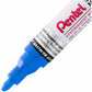 Pentel Paint Marker, Medium Point, Bullet Tip, Blue Ink - MMP10-C