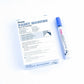 Pentel Paint Marker, Medium Point, Bullet Tip, Blue Ink - MMP10-C