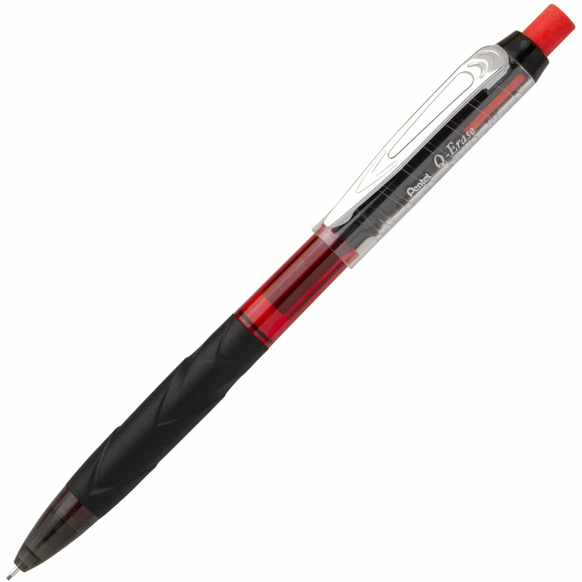 Pentel Q-ERASE Mechanical Pencil, 0.7mm Black Barrel