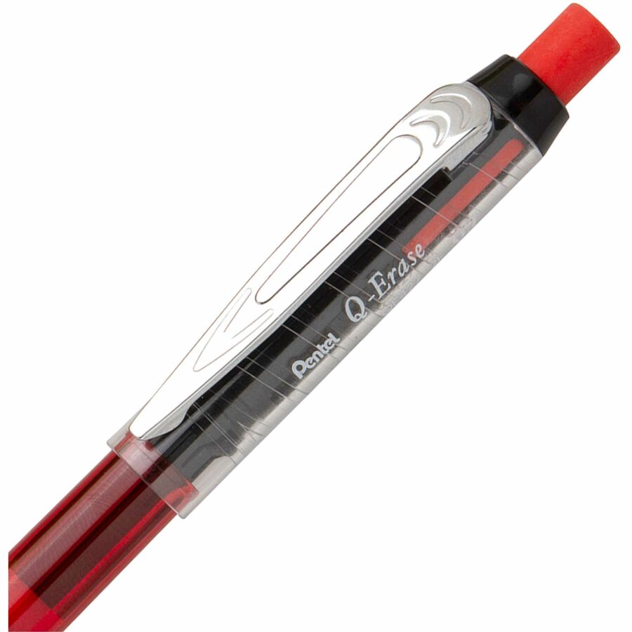 Pentel Q-ERASE Mechanical Pencil, 0.7mm Black Barrel - QE427A