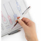Pentel Floatune, Retractable Advanced Rollerball Pen, 0.3mm Tip, Red Ink - BZN203-B