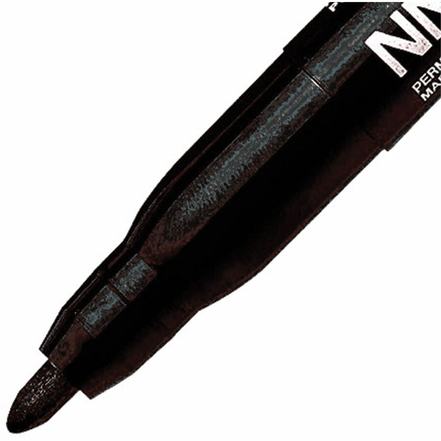 Pentel Green Label Permanent Marker (5.0mm), Bullet Tip, Black ink - NN50-A
