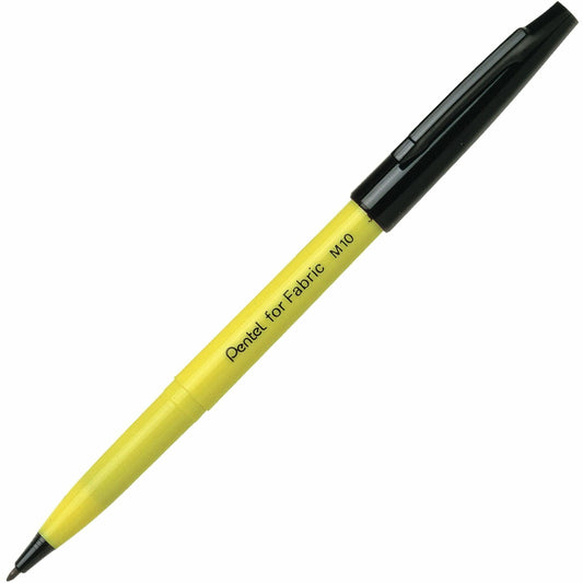 Pentel Permanent Fabric Marker (2.0mm), Black Ink