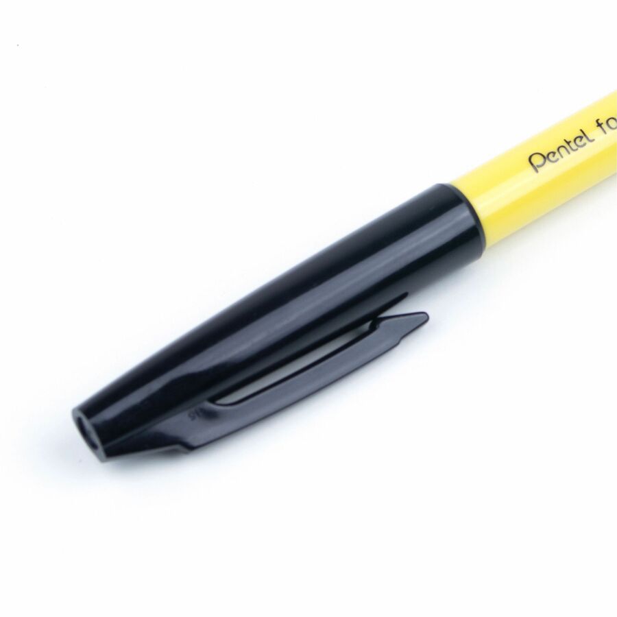 Pentel Permanent Fabric Marker (2.0mm), Black Ink - M10-A