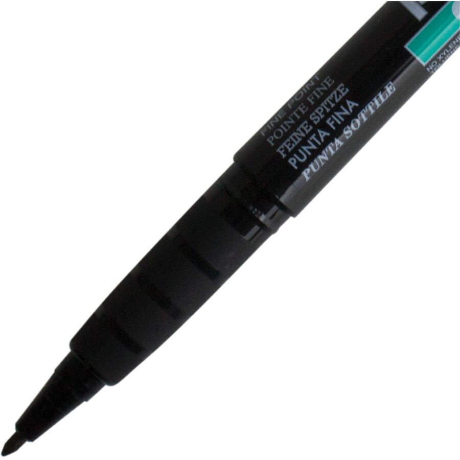 Pentel Green Label Permanent Marker (2.0mm), Bullet Tip, Black Ink - NMS50-A