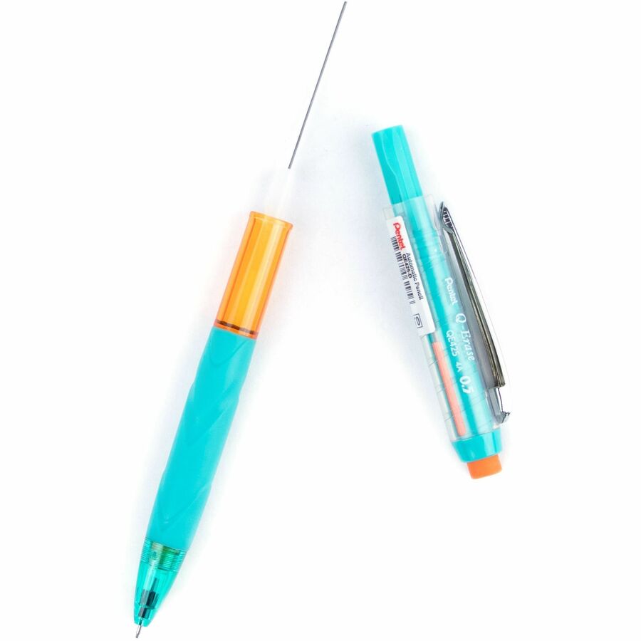 Pentel Q-ERASE Mechanical Pencil, 0.5mm Green Barrel - QE425D