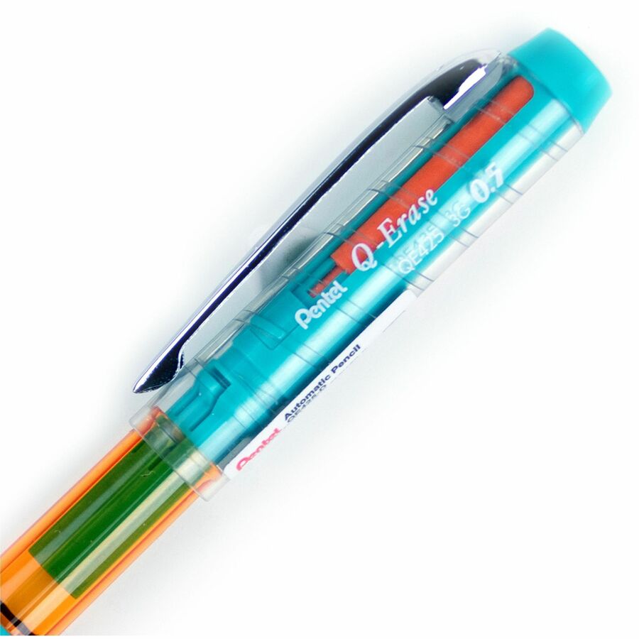 Pentel Q-ERASE Mechanical Pencil, 0.5mm Green Barrel - QE425D