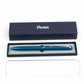 Pentel EnerGel Retractable Liquid Gel Pen, (0.7mm) Sky Blue Metal Body, Black Ink, Gift Case - BL2007S-AE1