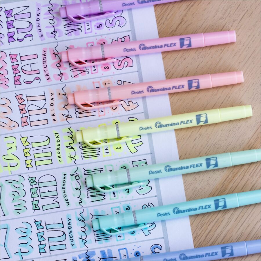 Pentel Highlighter - SLW11P-8