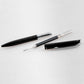 Pentel EnerGel Retractable Liquid Gel Pen, (0.7mm) Black Metal Body, Black Ink, Gift Case - BL2007A-AE1