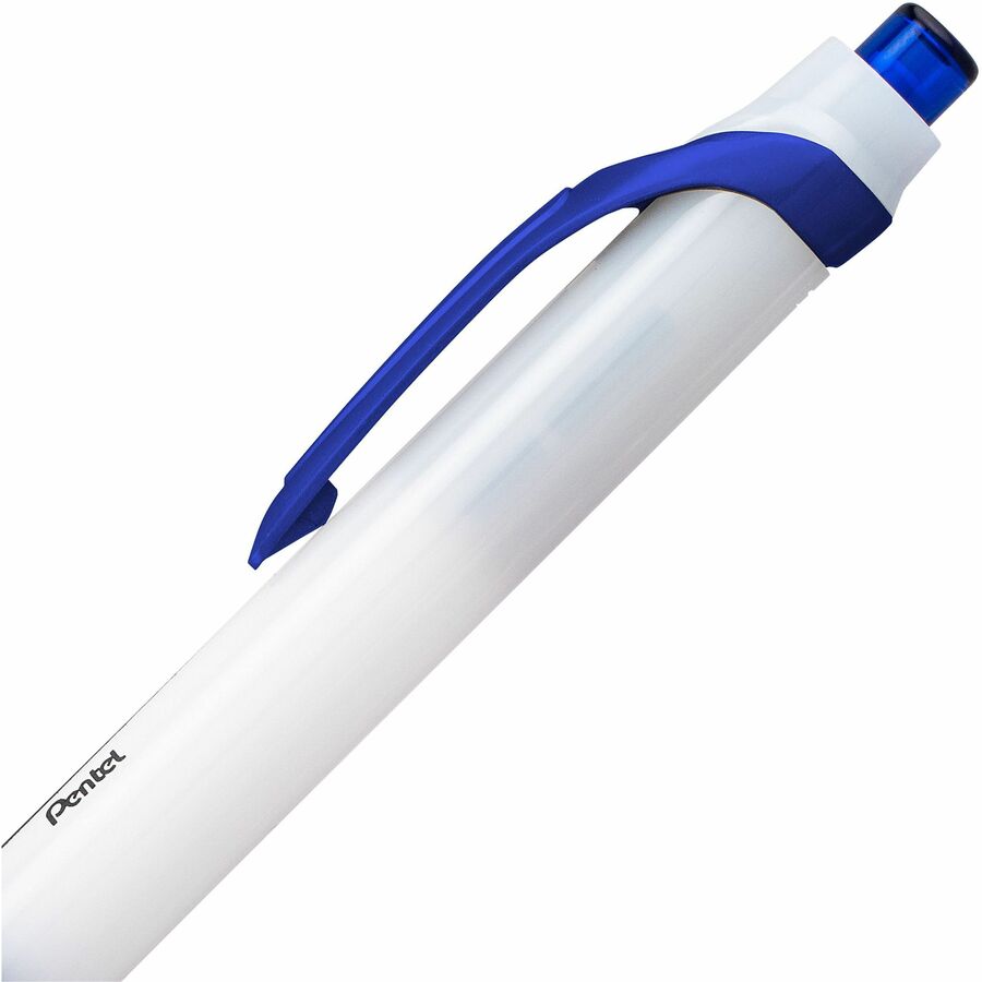 Pentel GlideWrite Ballpoint Pen with TechnIFlo Ink, (1.0mm) Bold Point, Blue Ink - BX910-C