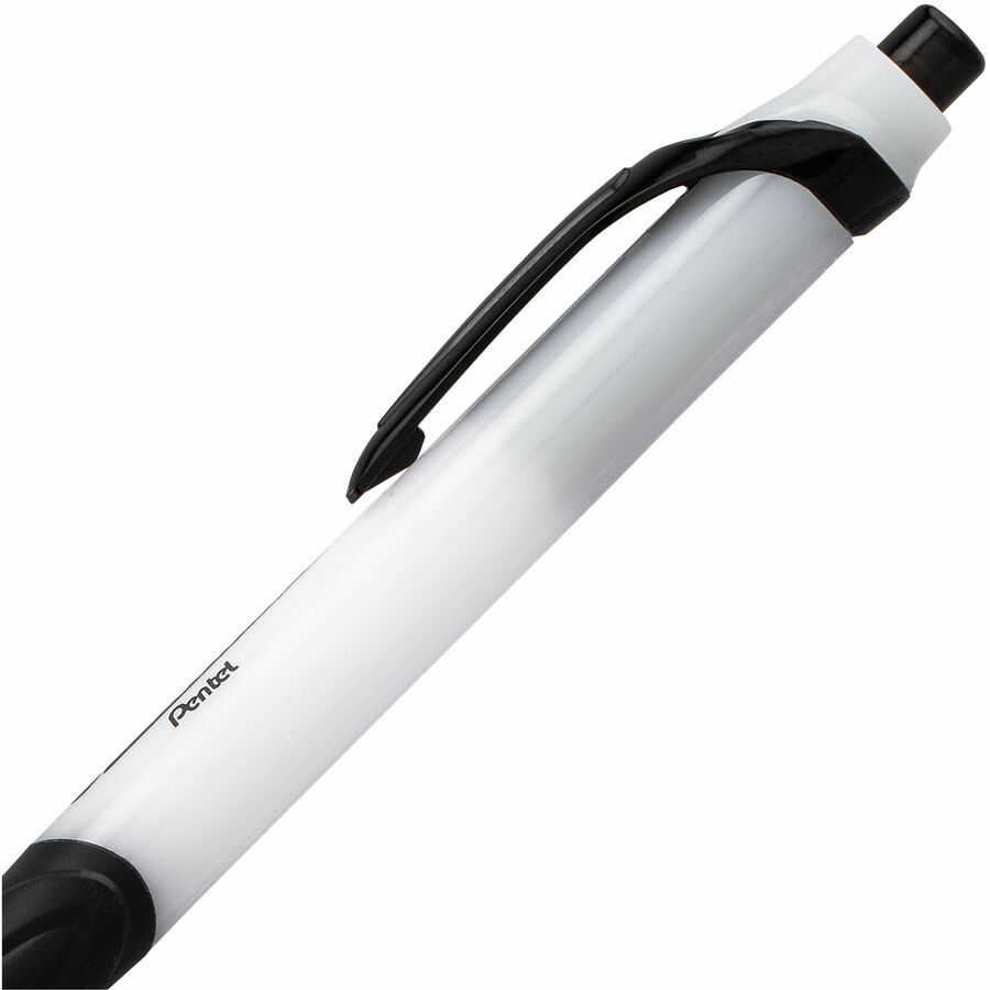 Pentel GlideWrite Ballpoint Pen with TechnIFlo Ink, (1.0mm) Bold Point, Black Ink - BX910-A