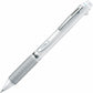 Pentel EnerGel 3 Multi-Function, 3-Ink Gel Pen, (0.5mm), Black/Red/Blue Ink, White Barrel