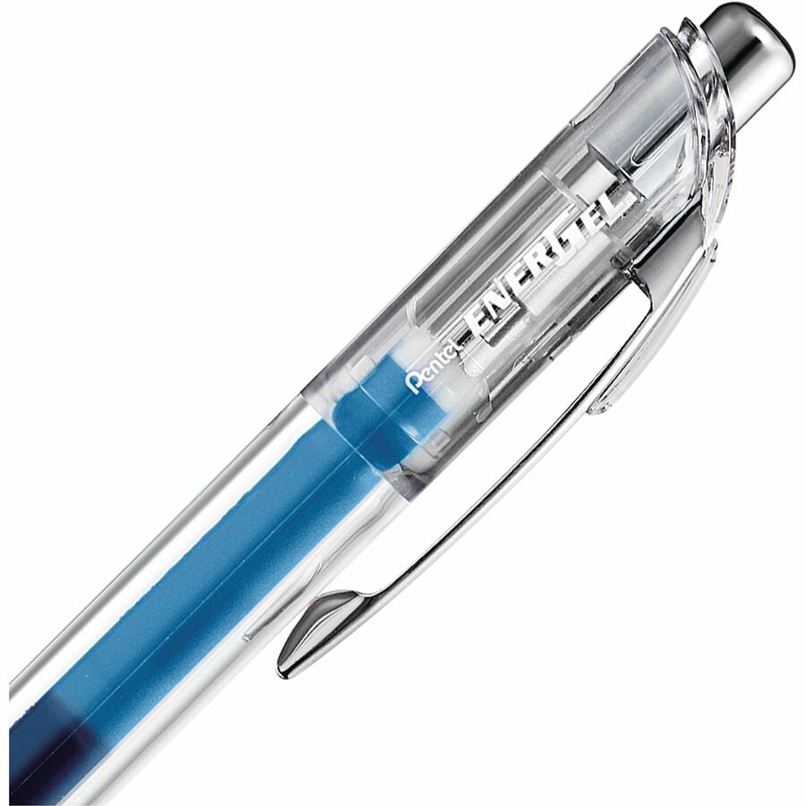 Pentel Infree Retractable Liquid Gel Pen, (0.5mm) Needle Tip, Blue Ink - BLN75TL-C