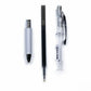 Pentel Infree Retractable Liquid Gel Pen, (0.5mm) Needle Tip, Black Ink - BLN75TL-A