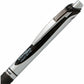 Pentel EnerGel Retractable Gel Roller, (0.7mm) Metal Tip, Black Ink, 2PC Pack - BL77BP2-A