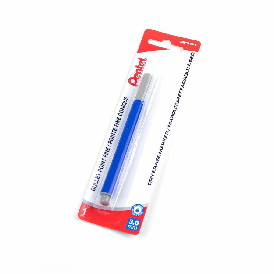 Pentel Dry Erase Marker (3.0mm) 1PC Pack, Blue Ink - MW5SBP-C