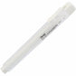 Pentel CLIC ERASER, Rectangular Retractable Eraser, White Transparent Barrel