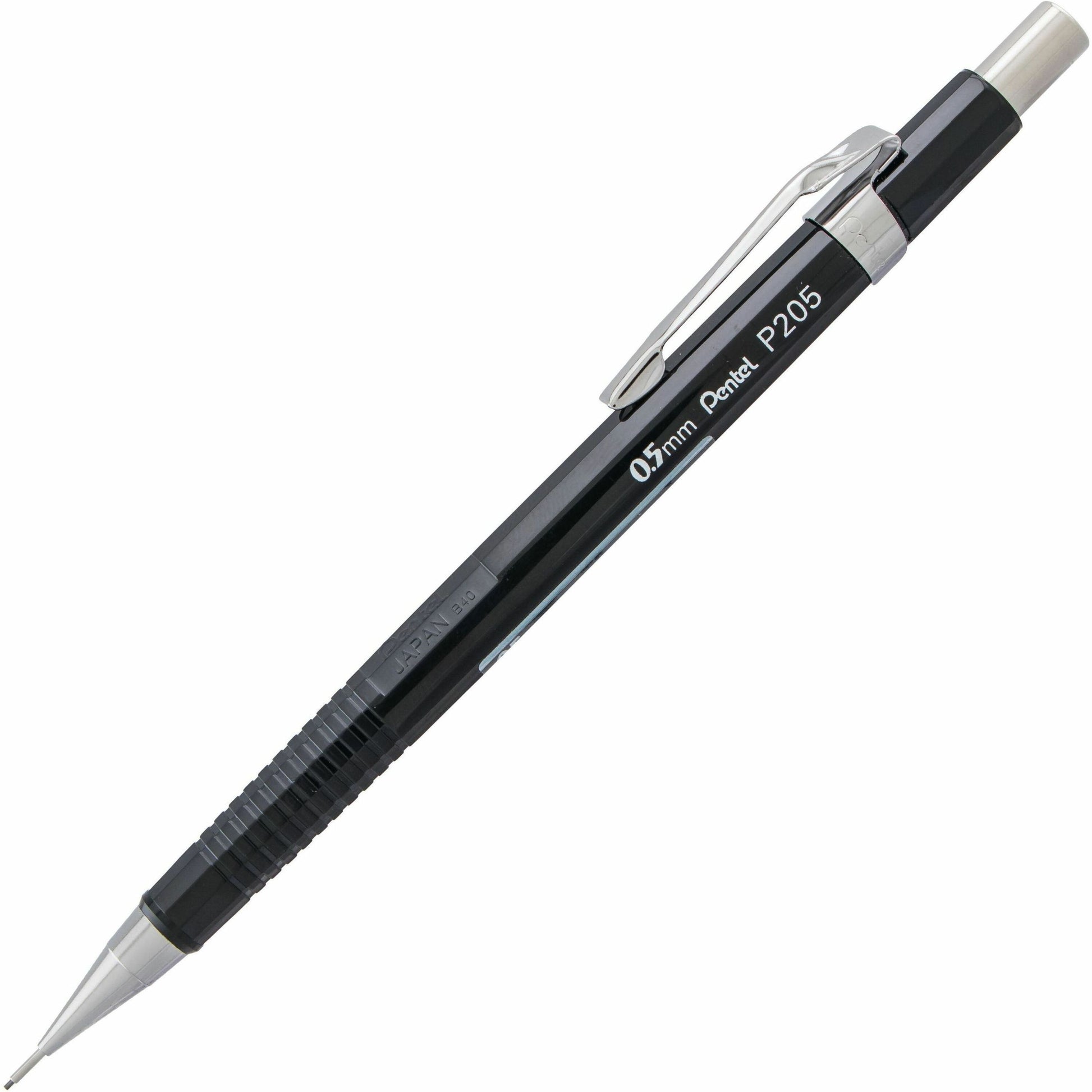 Pentel P200 Mechanical Pencil (0.5mm) Black Barrel