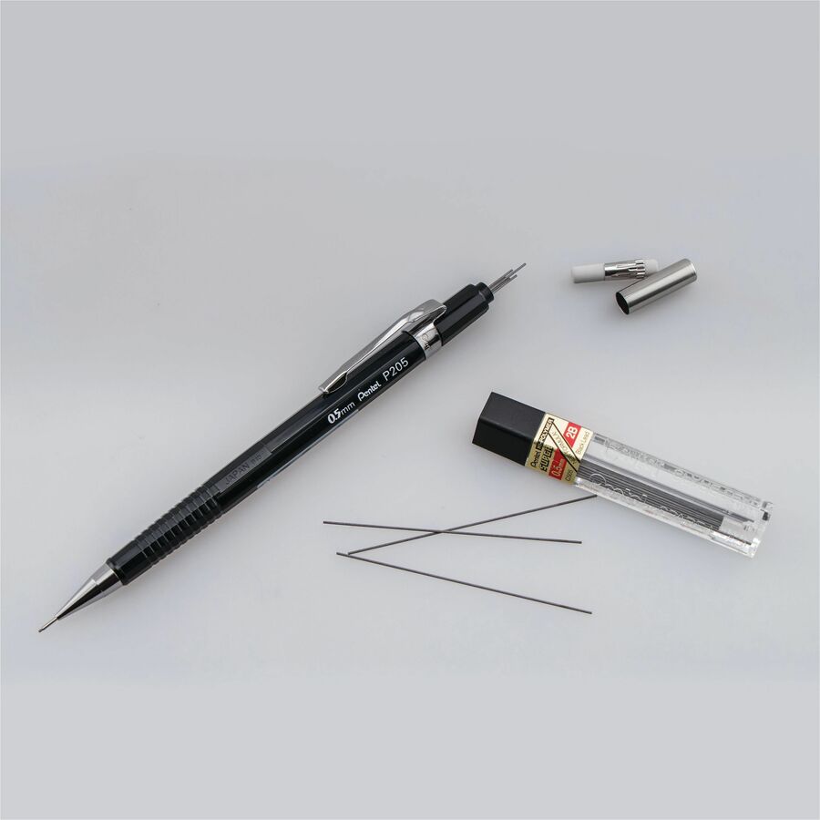 Pentel P200 Mechanical Pencil (0.5mm) Black Barrel - P205-A