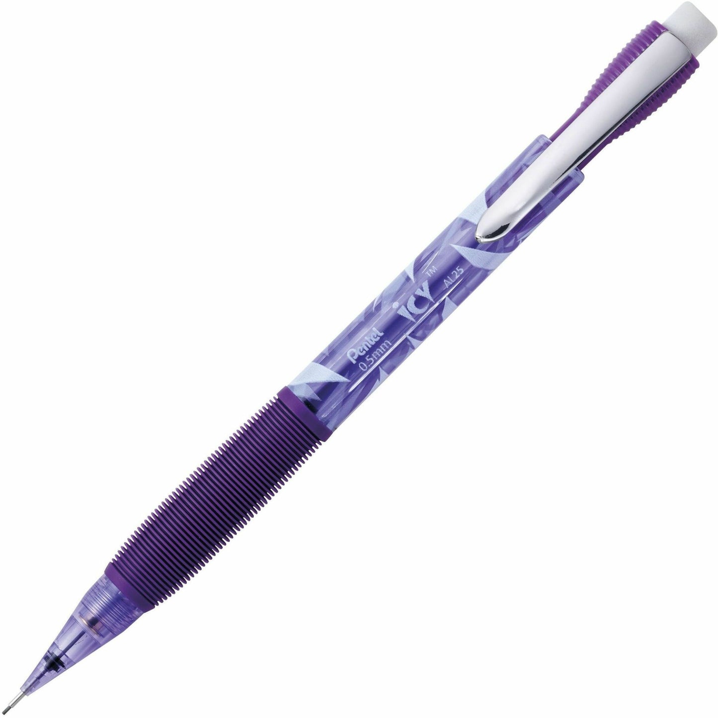 Pentel Icy Mechanical Pencil (0.5mm), Tinted Violet Barrel