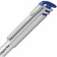 Pentel EnerGel Liquid Gel Pen, (0.7mm) Metal Tip, Capped, Blue Ink, 2PC Pack - BL17BP2-C