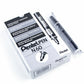 Pentel Pen Permanent Marker, Chisel Tip, Black Ink - N60-A