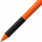 Pentel R.S.V.P. Safety Colour Orange Barrel Ballpoint Pen Retractable, Black Ink - BK93HDF-A
