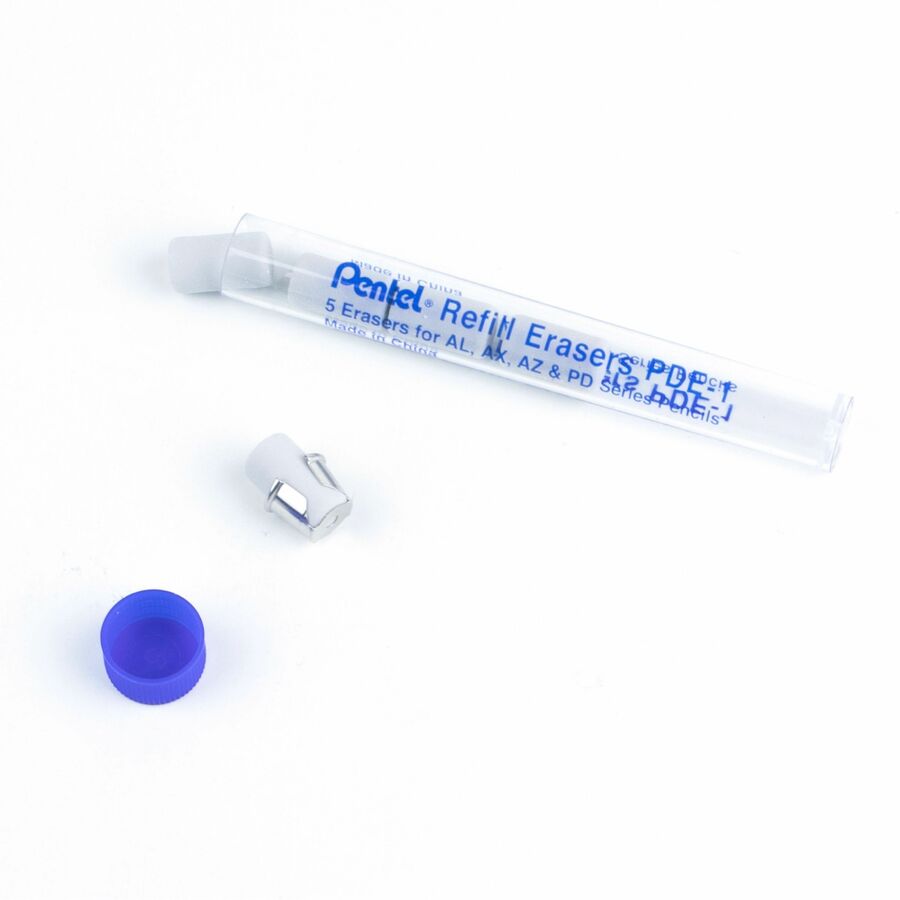 Pentel Refill Erasers for Pentel AL, AX and PD Series Pencils - PDE-1