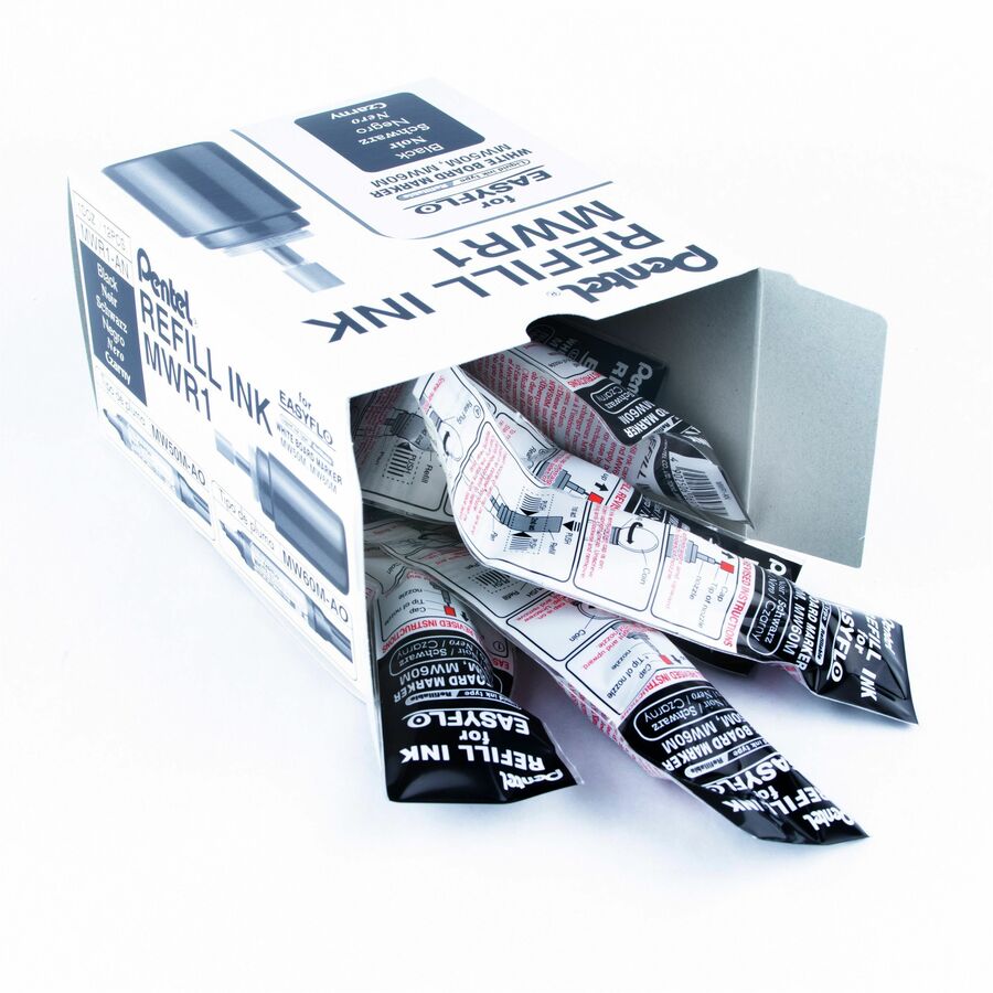 Pentel Refill ink for Whiteboard Marker EASYFLO, Black Ink - MWR1-A