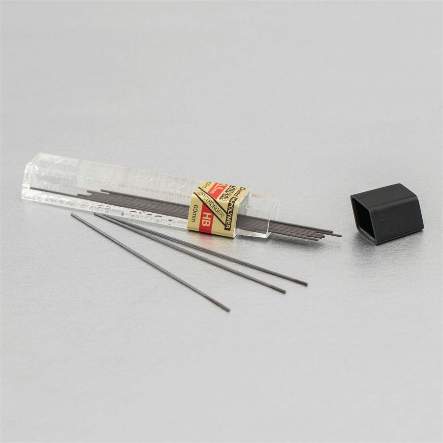 Pentel Hi-Polymer Super Lead Refill (0.5mm), HB, 12 Leads per Tube - C505-HB
